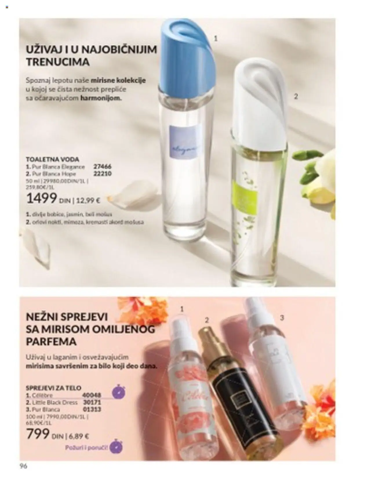 AVON katalog - važi od 01.07.2025 | Strana: 96 | Proizvode: Toaletna voda, Voda