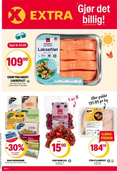 Forhåndsvisning av Coop Extra kundeavis gyldig fra 28.07.2025