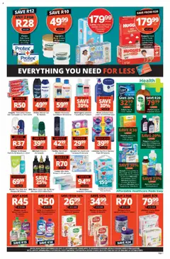 New Checkers catalogue – valid from 08.09.2025 | Page: 7 | Products: Conditioner, Lozenges, Shower gel, Nappies