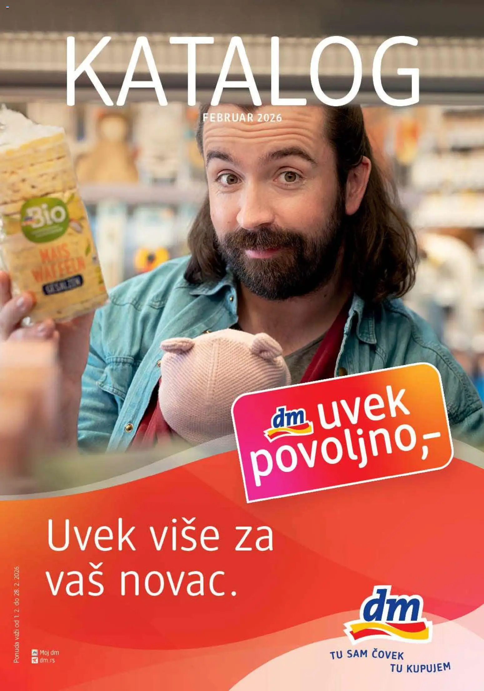 DM Drogerie katalog - važi od 01.02.2026 | Strana: 1
