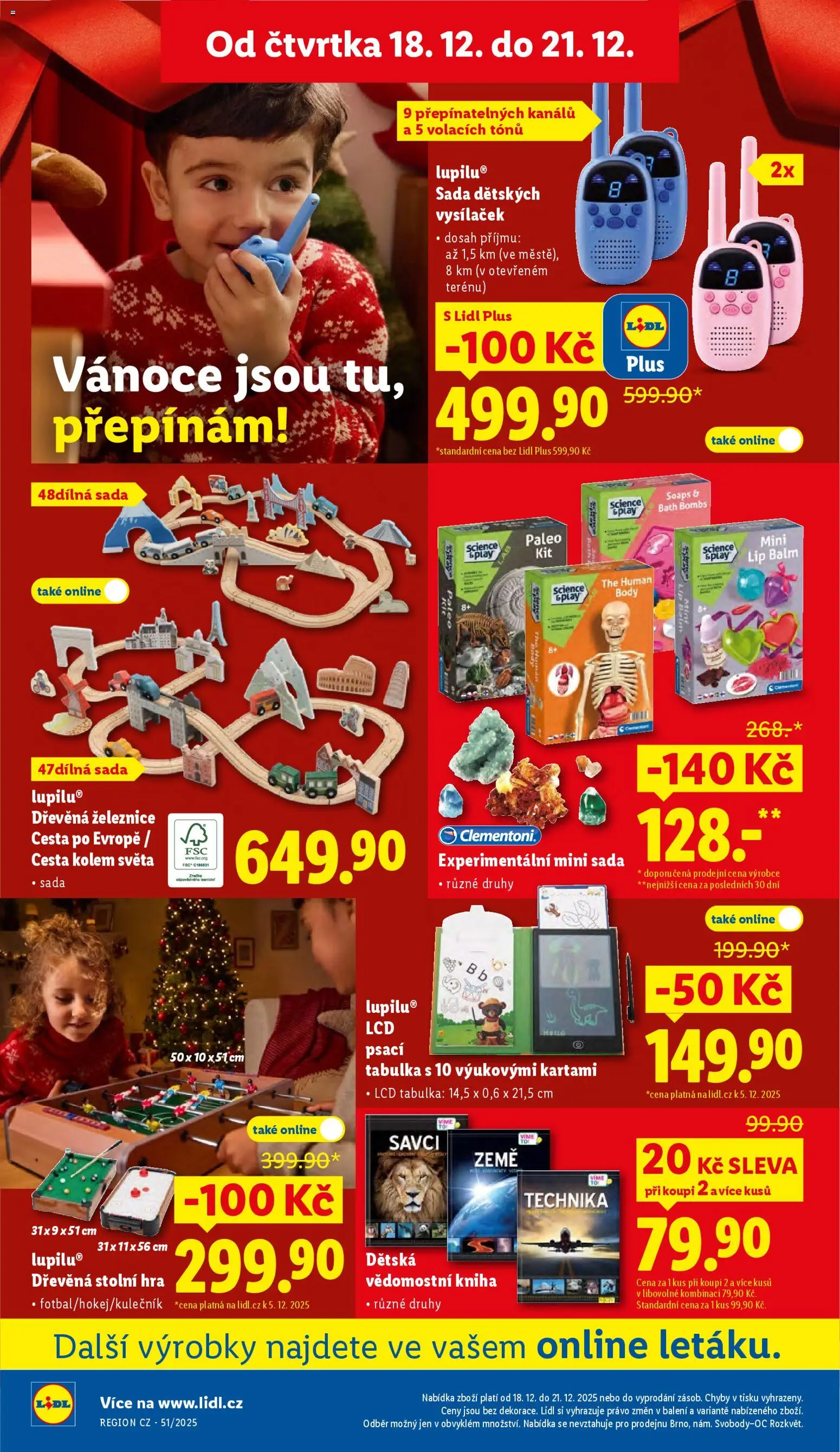 Lidl leták od 18.12.2025 | Strana: 40 | Produkty: Kniha, Tablet, Hra, Body