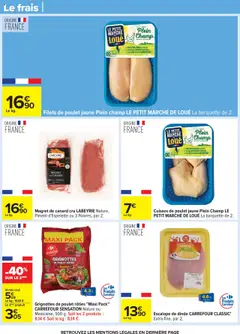  | Page: 14 | Produits: Magret de canard, Cuisses de poulet, Piment, Céréales