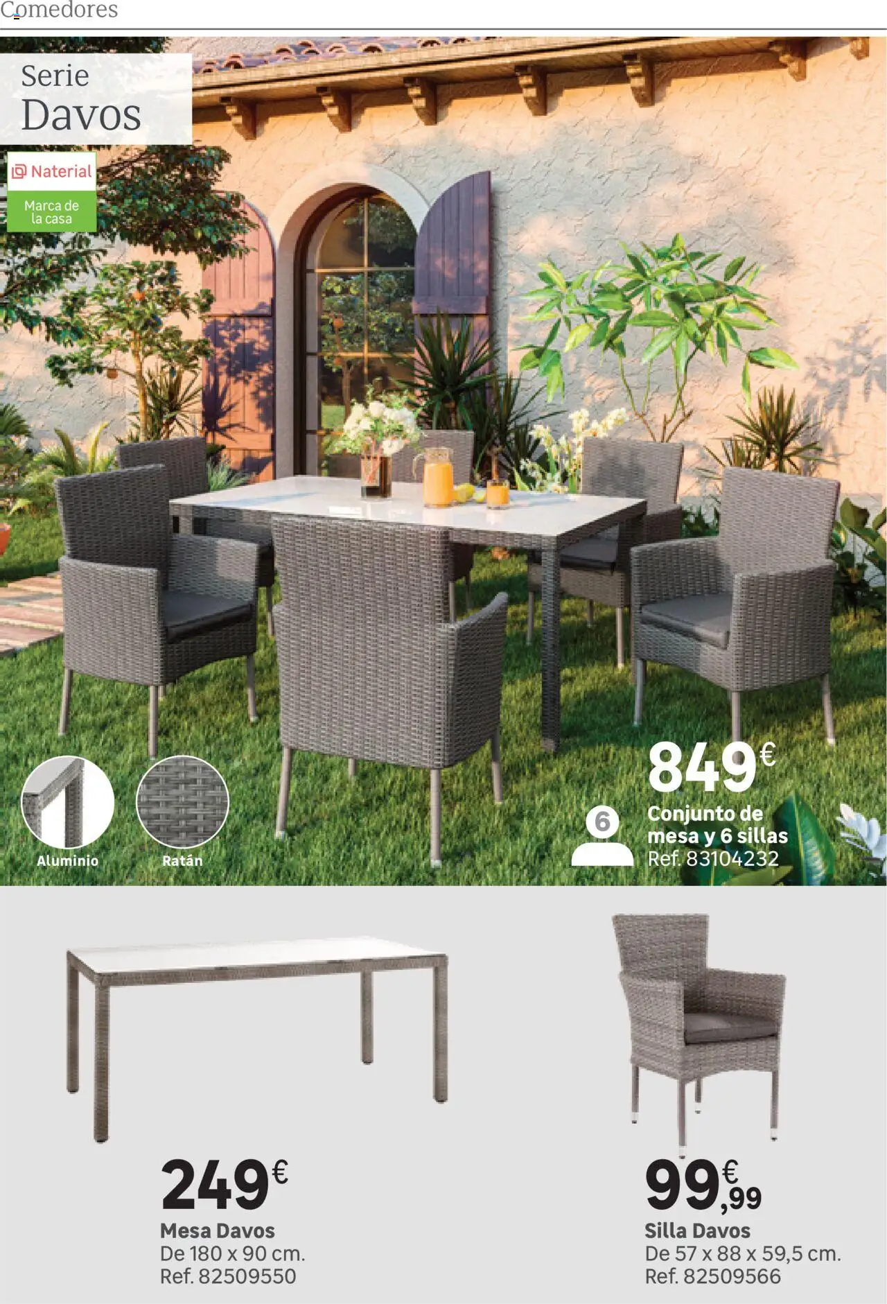 Leroy Merlin catálogo │ válido desde el 25.03.2025 | Página: 73 | Productos: Mesa, Silla