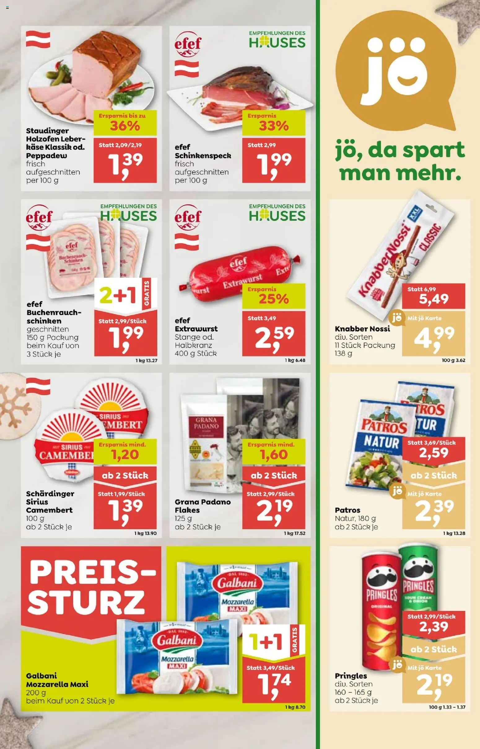 ADEG Wien gültig ab 04.12.2025 | Seite: 5 | Produkte: Wurst, Käse, Schinken