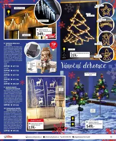 Náhled letáku Velký Košík katalog listopad 2025 od 01.11.2025 | Strana: 51 | Produkty: Dekorativní žebřík, Lina, Časovač, Baterie