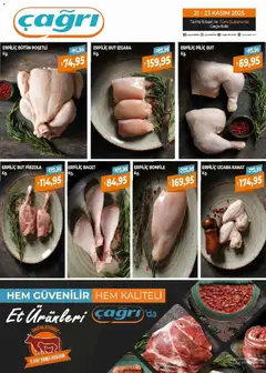 21.11.2025 tarihinden itibaren geçerli olan Çağrı Market kataloğu önizlemesi