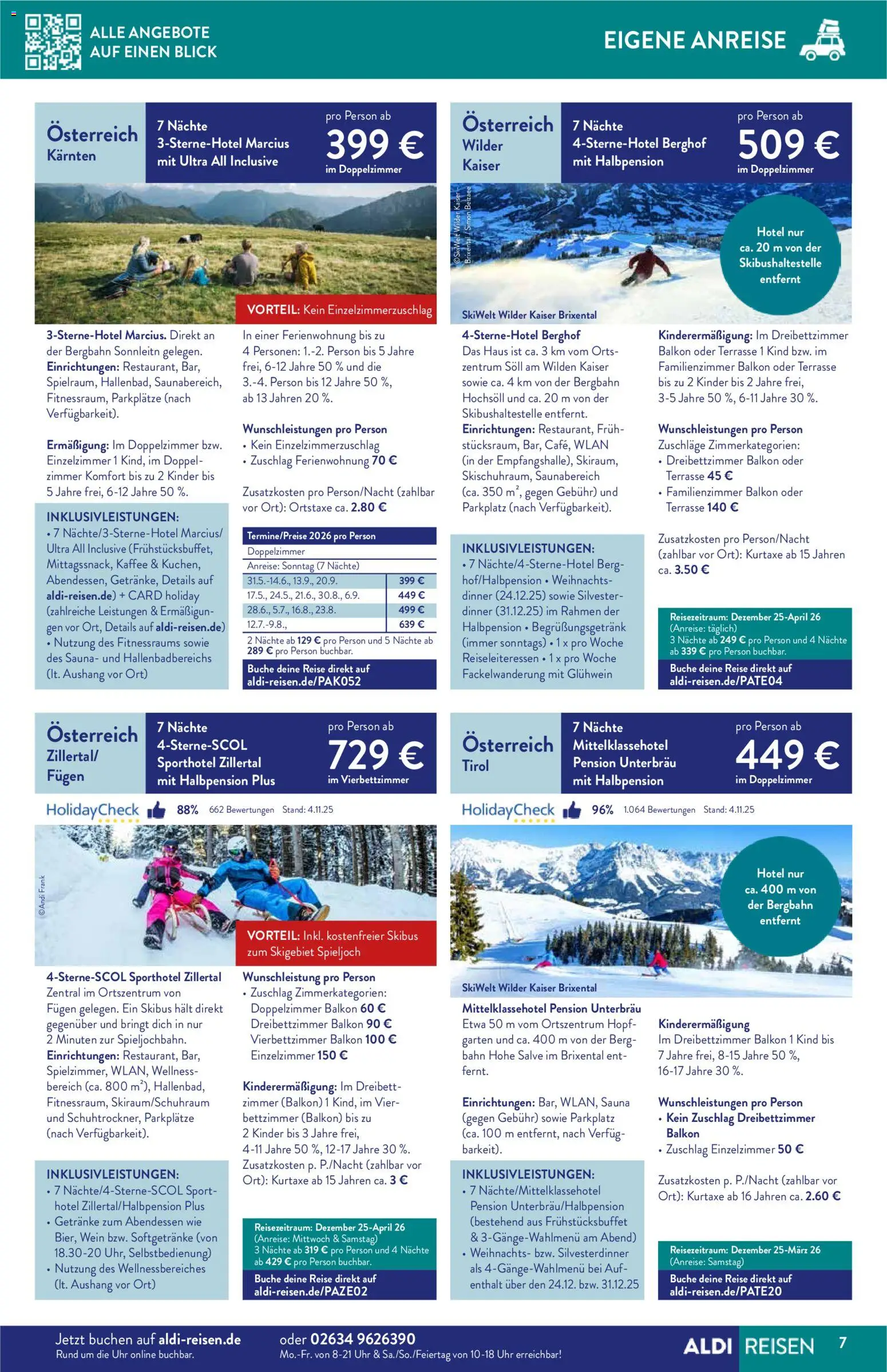 Aldi Reisen  Reisemagazin – gültig ab 01.12.2025 | Seite: 7