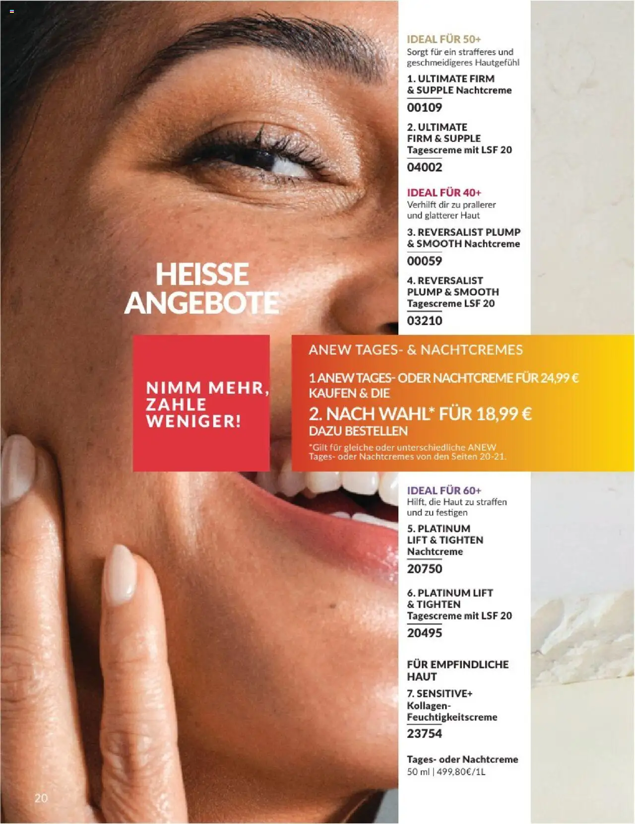 AVON Katalog August 2025 - gültig ab dem 01.08.2025 | Seite: 22 | Produkte: Tagescreme, Nachtcreme