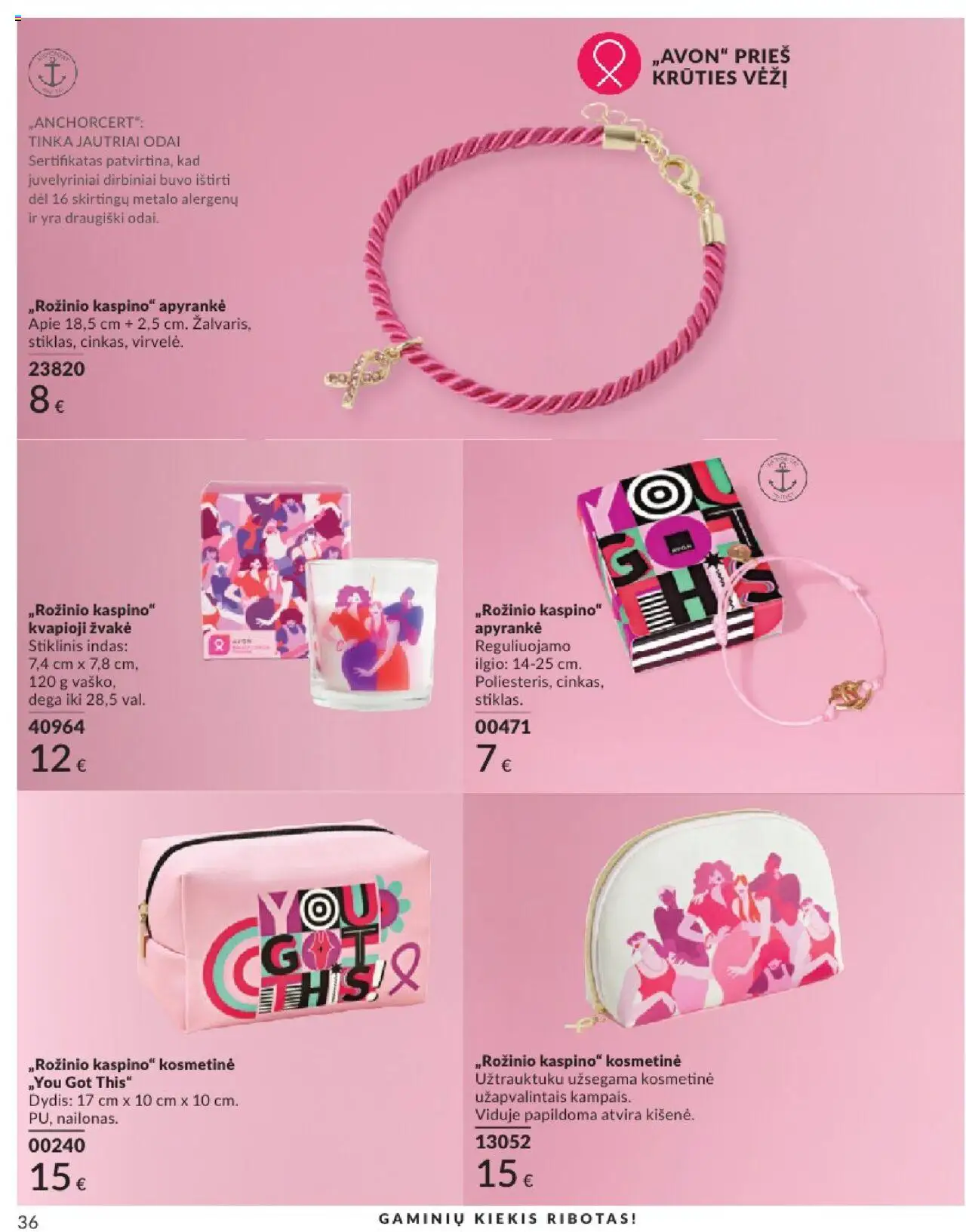 AVON - Leidinys│galioja nuo 01.08.2025 | Puslapis: 36