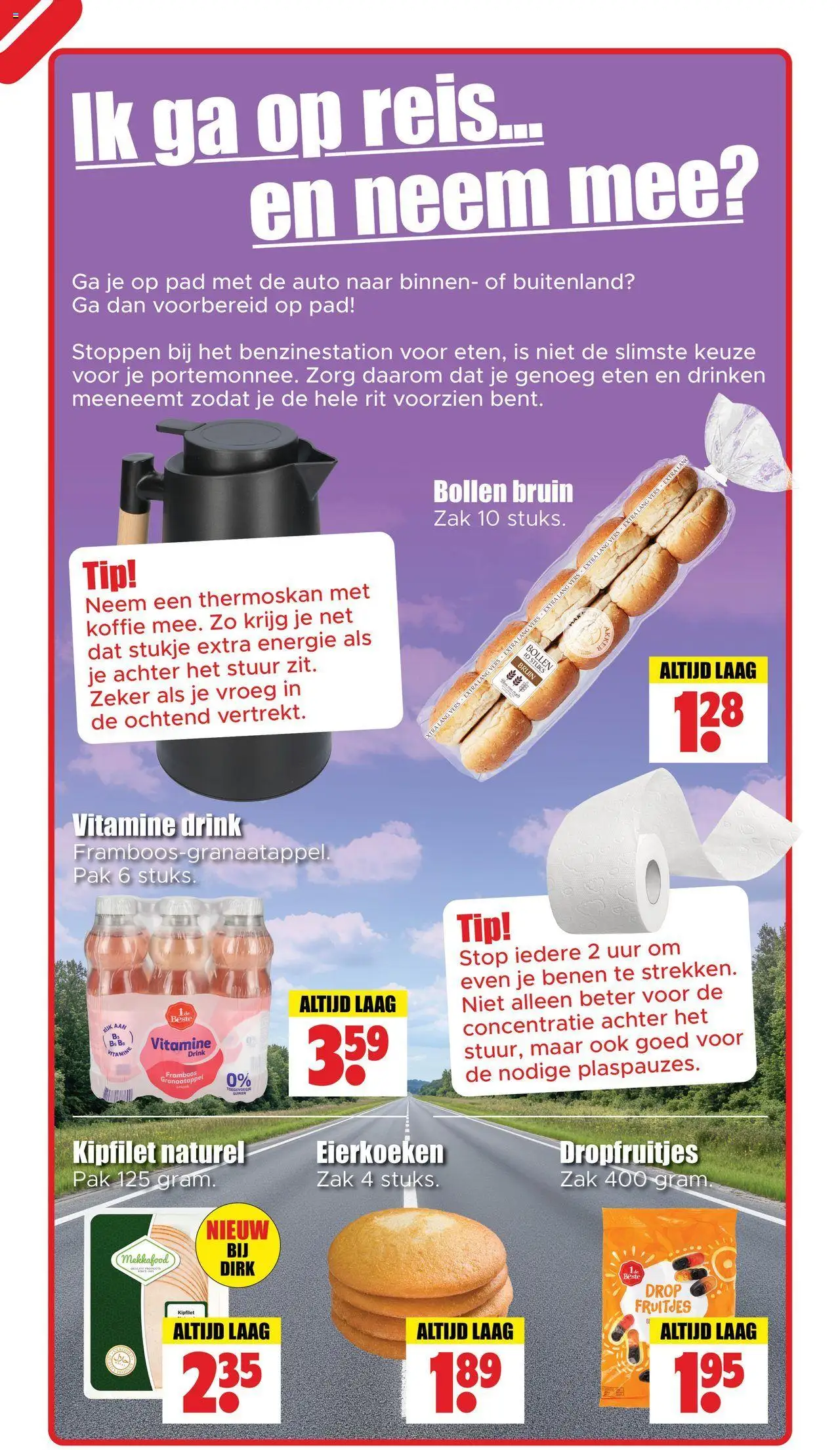  | Pagina: 6 | Producten: Koffie, Zak, Cake, Fruit