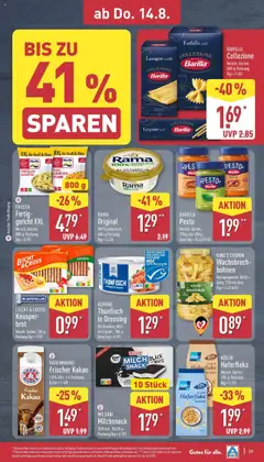 Aldi Prospekt 	 - gültig ab dem 11.08.2025 | Seite: 29 | Produkte: Rama, Kolln, Dressing, Frosta