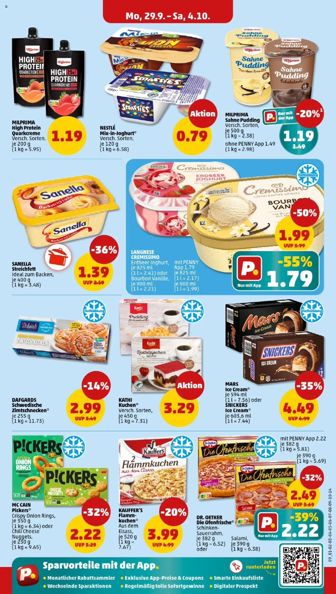 Penny - Berlin – gültig ab 29.09.2025 | Seite: 11 | Produkte: Ofenfrische, Mars, Schinken, Sauerrahm