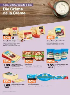 Migros Aktionen ab 21.10.2025 gültig | Seite: 8 | Produkte: Eier, Raclette, Fondue, Creme