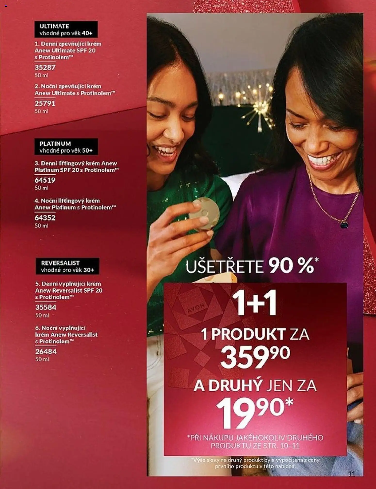 Avon katalog 12/2025 od 01.12.2025 | Strana: 11 | Produkty: Krém