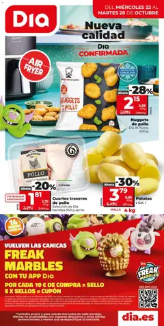 Vista previa Dia - folleto Market válido desde el 22.10.2025