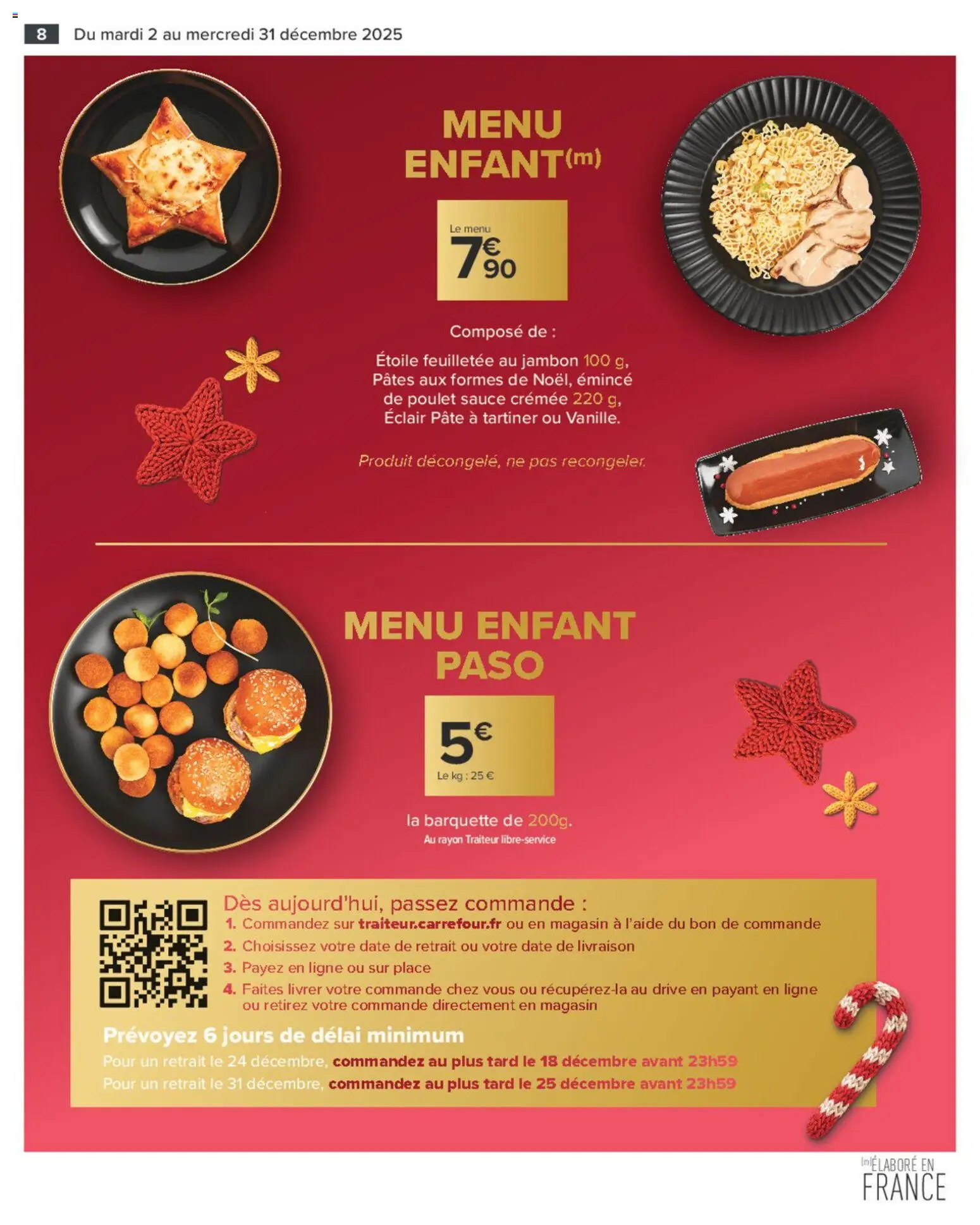 {H1} | Page: 8 | Produits: Pâte à tartiner, Jambon, Pâtes