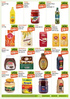 03.12.2025 tarihinden itibaren geçerli olan Biçen Market kataloğu önizlemesi | Sayfa: 7 | Ürünler: Çilek, Biber, Üzüm, Mısır