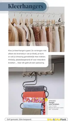 Brico Plan-it - Onze opbergingcatalogus - Voorbeeld van een folder van Brico Plan-it, geldig van 20.02.2026 | Pagina: 66 | Producten: Kapszulás kávé, Hanger