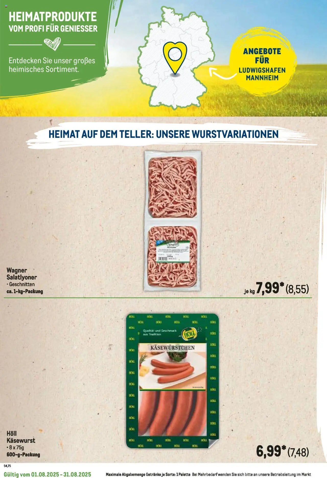 Metro Regionaler Flyer - gültig ab dem 01.08.2025 | Seite: 94