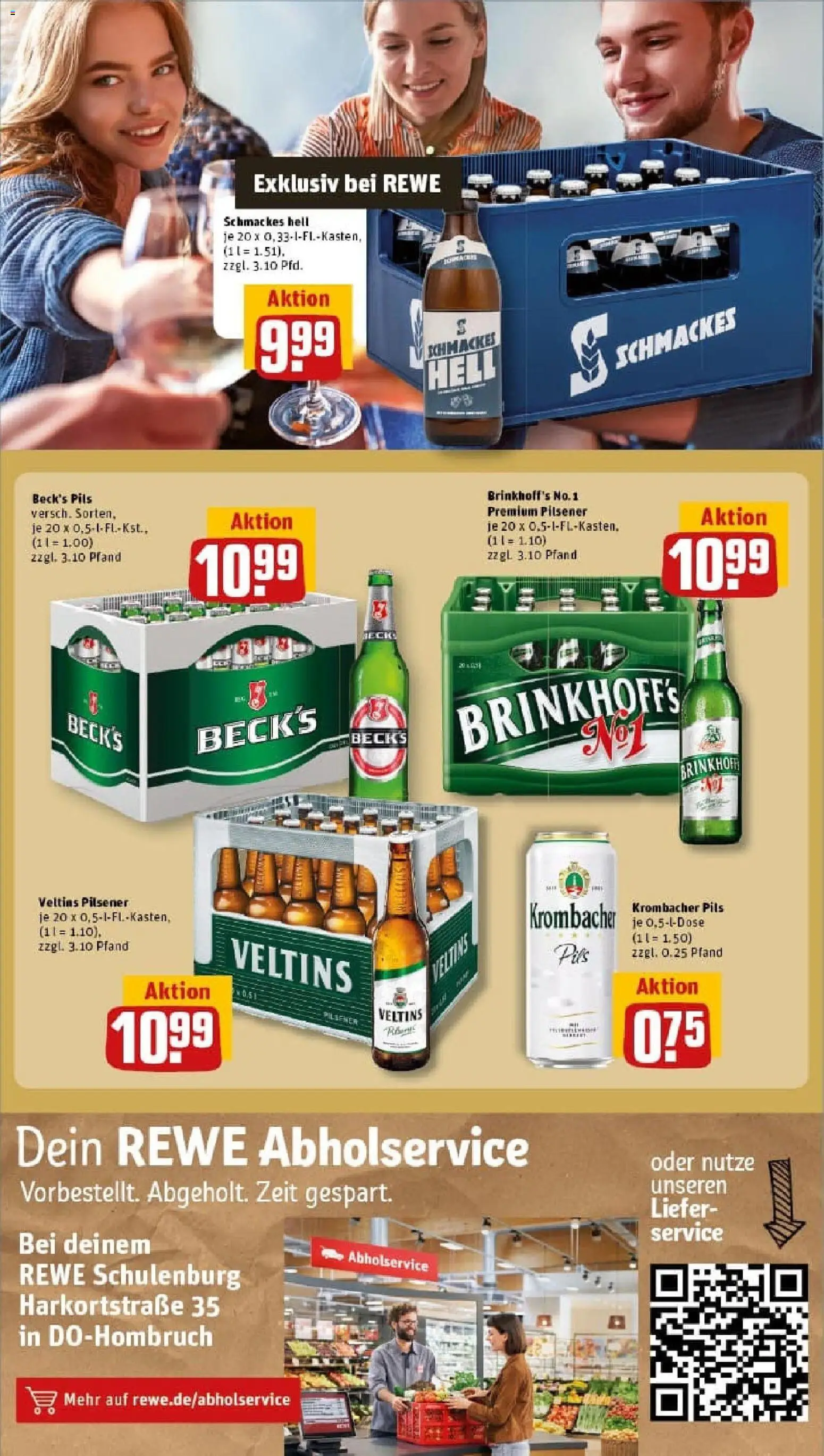 Rewe prospekt Dortmund	 – gültig ab 26.10.2025 | Seite: 23 | Produkte: Pils, Krombacher, Veltins