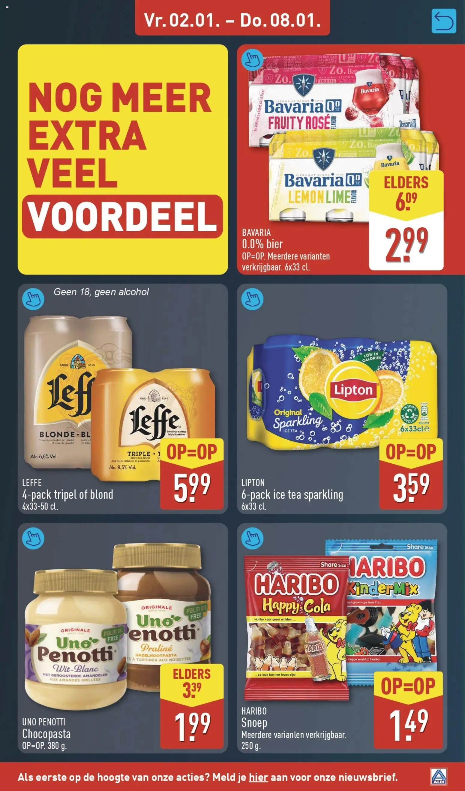 {H1} | Pagina: 33 | Producten: Snoep, Pecorino sajt, Bier, Kan