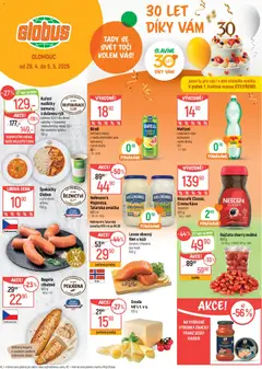 Náhled letáku Globus leták - Olomouc od 29.04.2026
