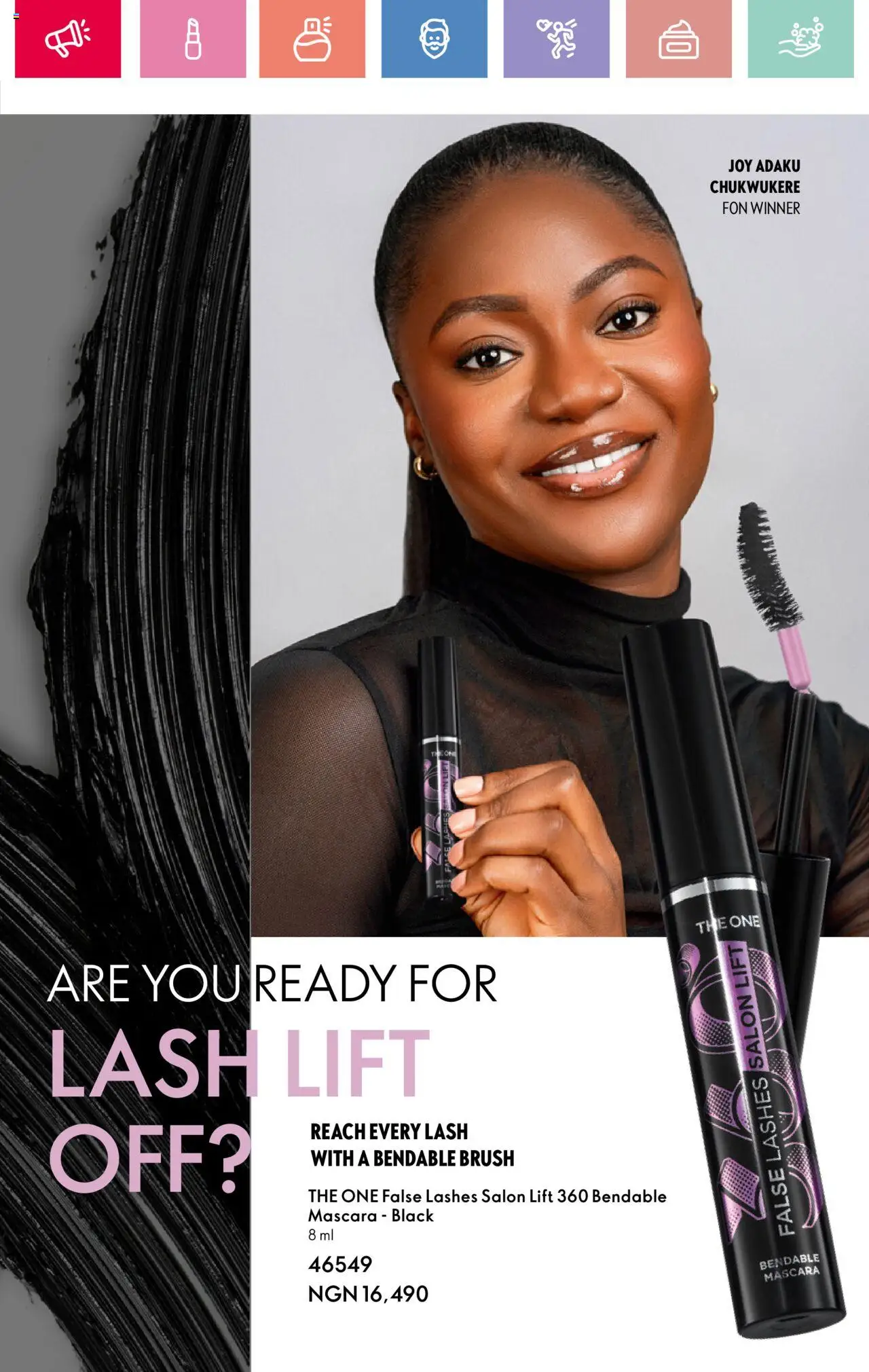 Oriflame -Catalogue valid from 01.04.2025 | Page: 68 | Products: Brush, Mascara