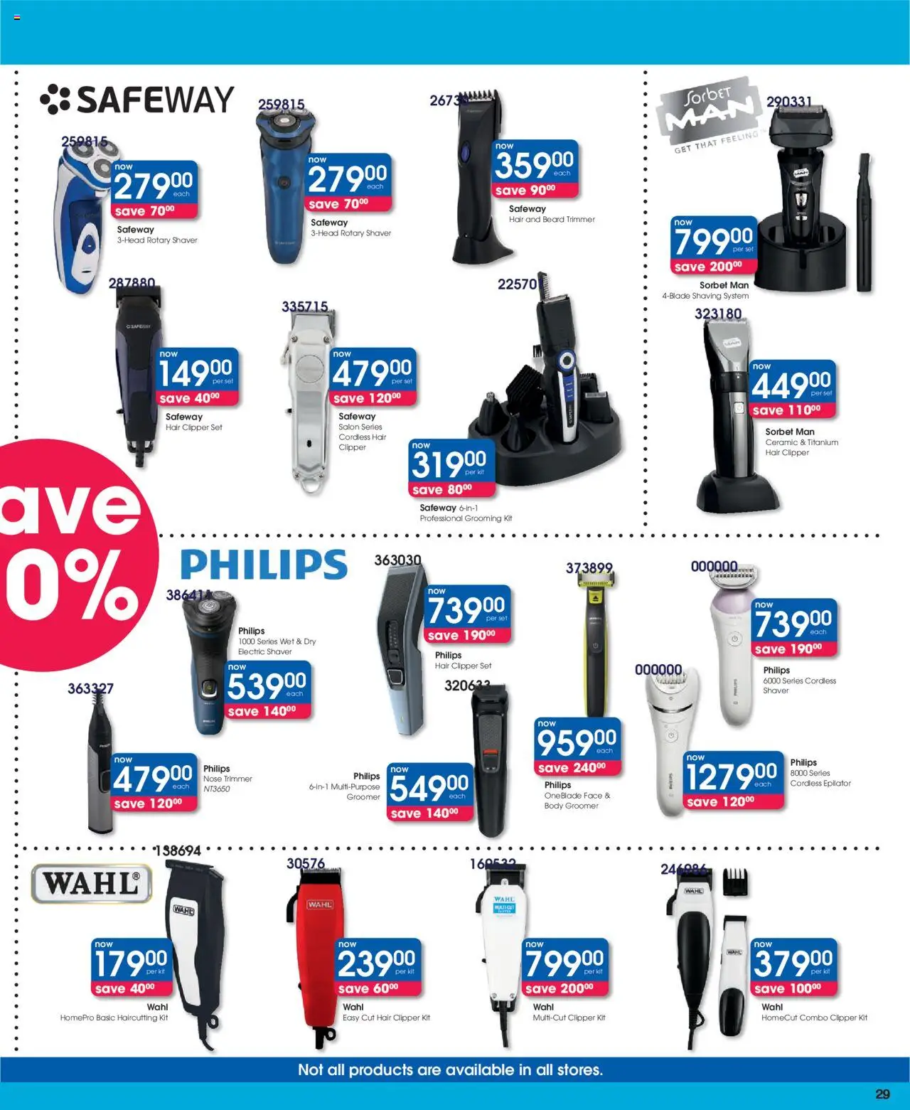 New Clicks catalogue – valid from 09.09.2025 | Page: 29 | Products: Epilator, Hair clipper