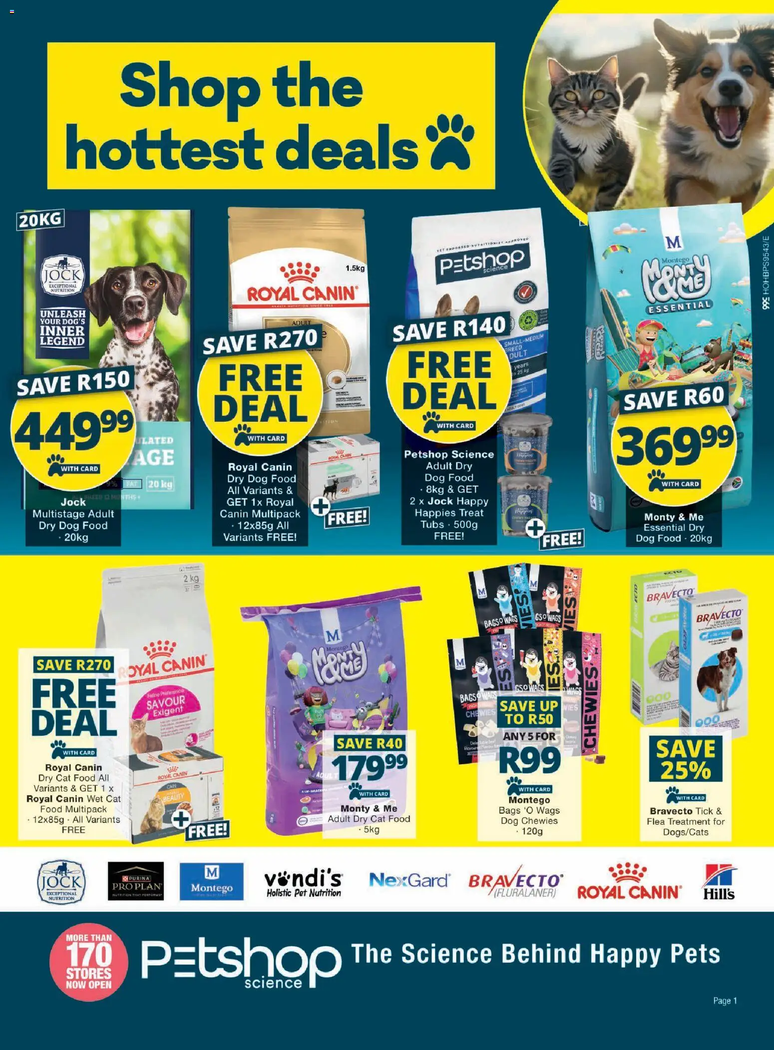 New Checkers catalogue – valid from 23.02.2026 | Page: 1 | Products: Food bags, Cat food, Dog food