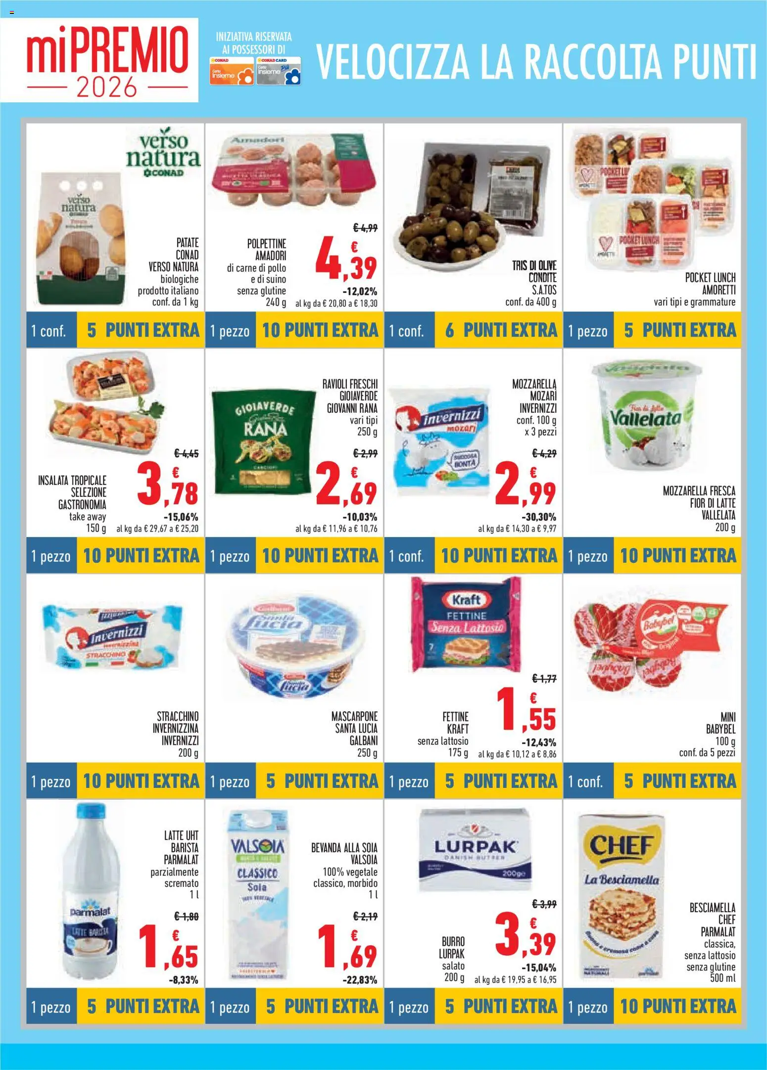 Volantino Conad del 23.04.2026 | Pagina: 4 | Prodotti: Pollo, Insalata, Burro, Mascarpone