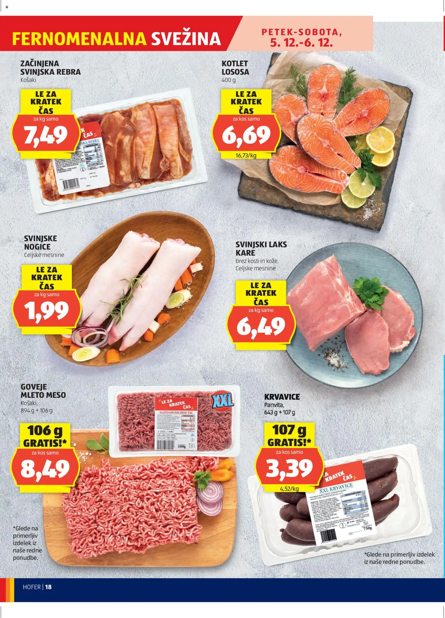 Novi Hofer katalog ponudbe – veljaven od 04.12.2025 | Stran: 18