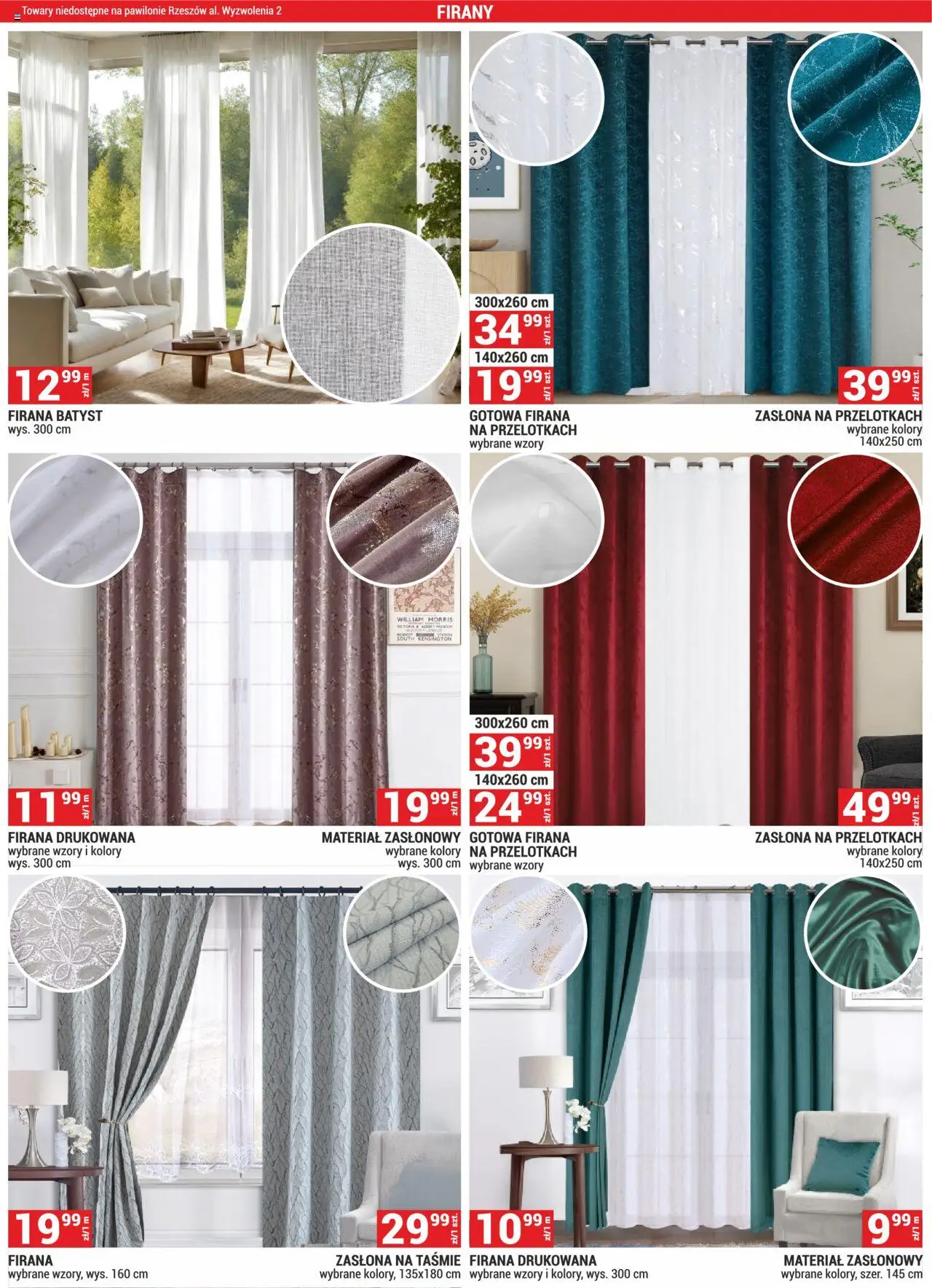 Merkury Market Gazetka od 01.10.2025 | Strona: 17 | Produkty: Firany