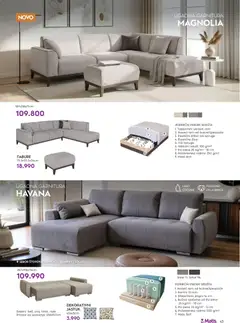 Matis Veliki Flajer - pregled Matis kataloga - važi od 01.04.2026 | Strana: 43 | Proizvode: Jastuk, Tabure, Ugaona garnitura