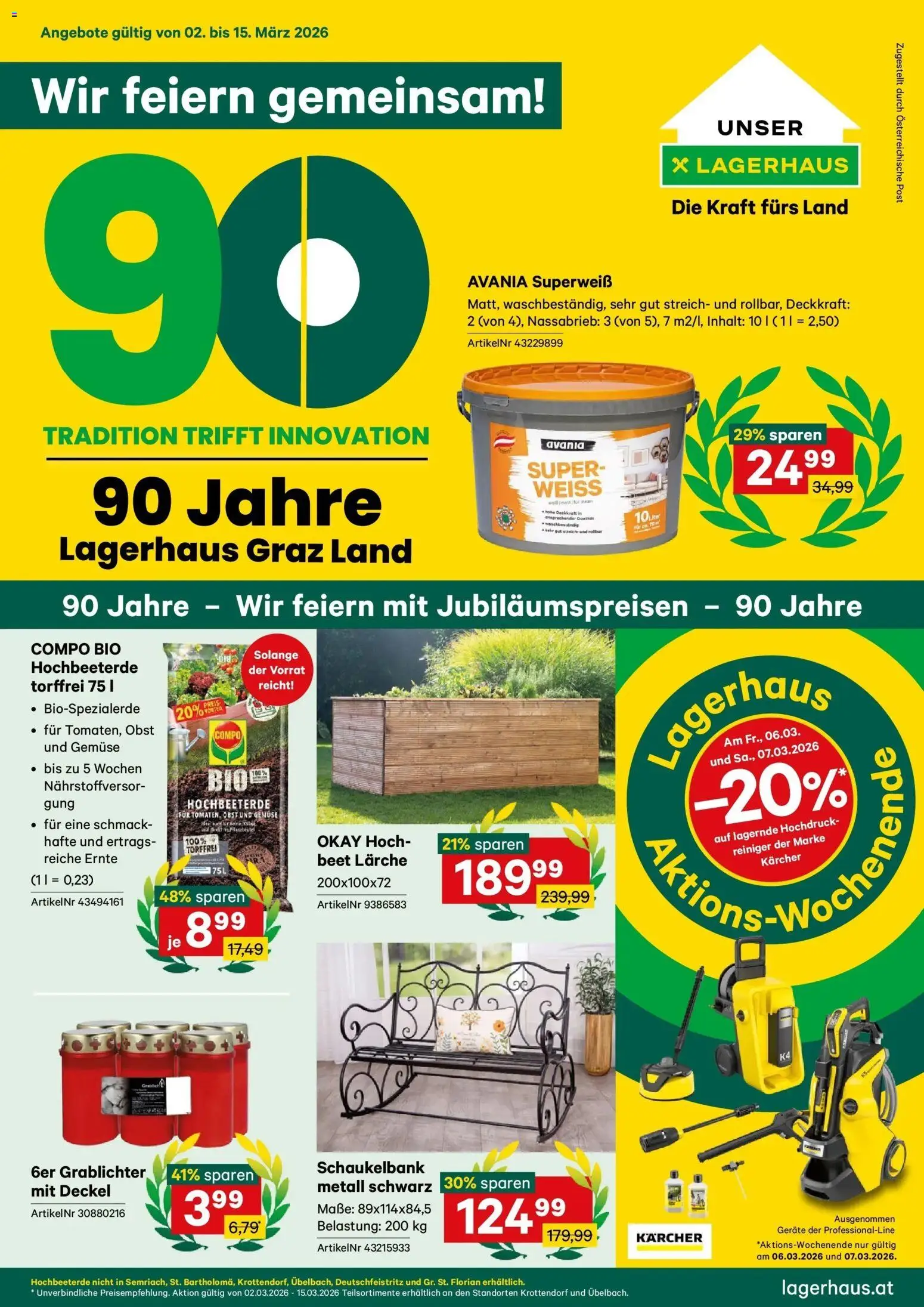 Lagerhaus Wochen Angebote gültig ab 01.03.2026 | Seite: 1 | Produkte: Gemüse, Obst