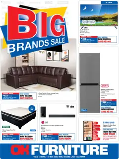 OK Furniture specials catalogue – valid from 13.04.2026