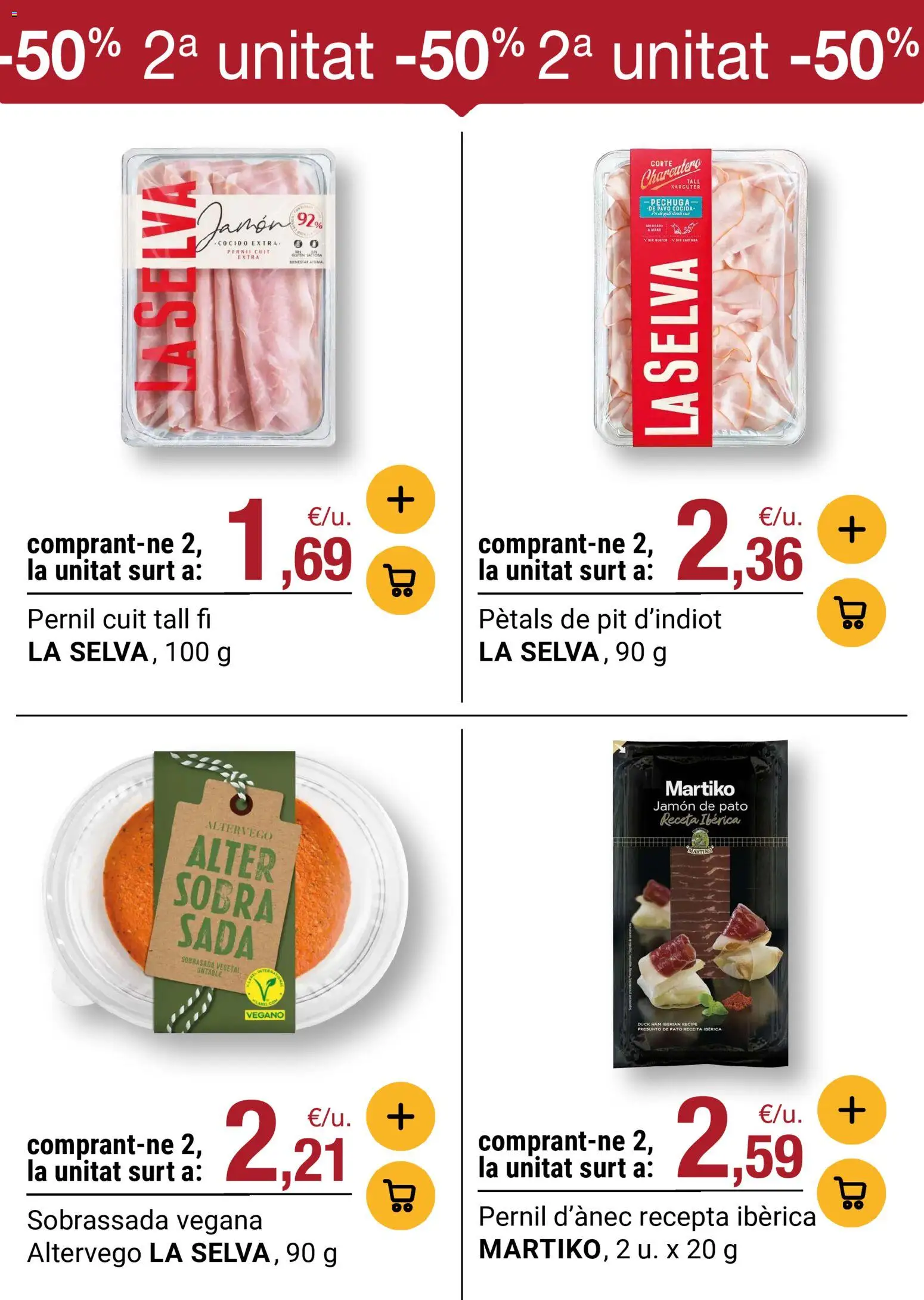 Bonpreu folleto │ válido desde el 03.03.2026 | Página: 17 | Productos: Jamón, Sobrasada