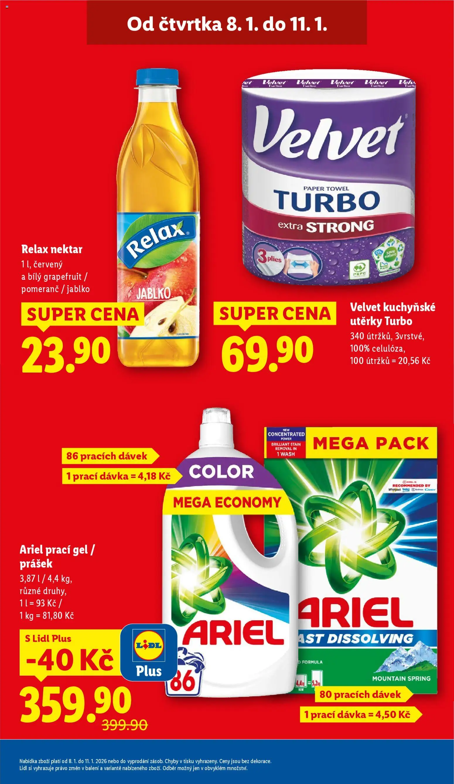 Lidl leták od 08.01.2026 | Strana: 3