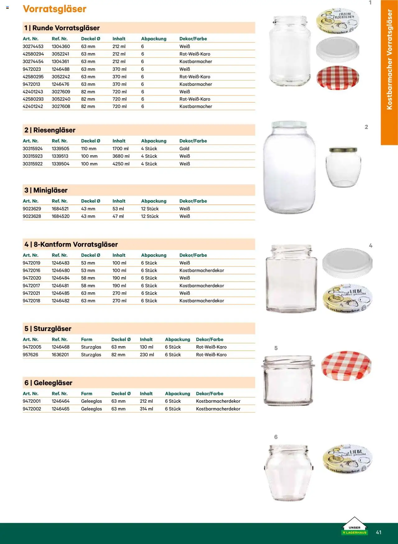 Lagerhaus Katalog Most & Saft gültig ab 25.06.2025 | Seite: 41