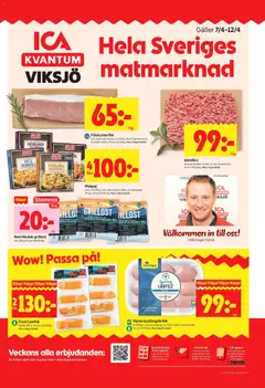 ICA Kvantum - Järfälla - Förhandsvisning av reklamblad från butik ICA Kvantum aktuell från 06.04.2026