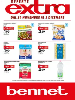 Anteprima del volantino bennet Extra catalogo valido a partire dal 24.11.2025