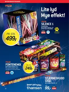 Forhåndsvisning av THANSEN Fyrverkeri gyldig fra 27.12.2025 | Side: 20