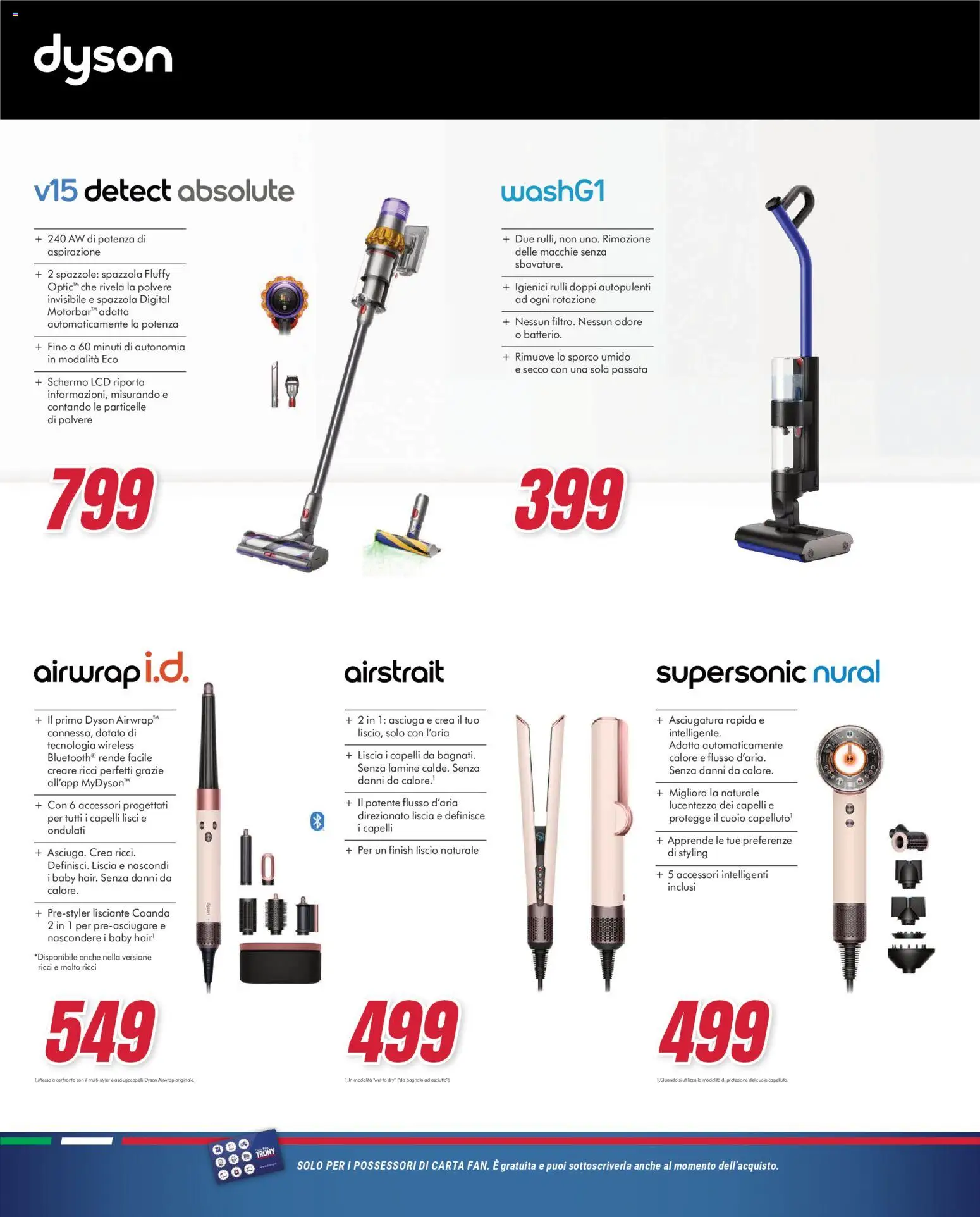 Volantino Trony del 15.01.2026 | Pagina: 26 | Prodotti: Spazzola, Schermo, Dyson