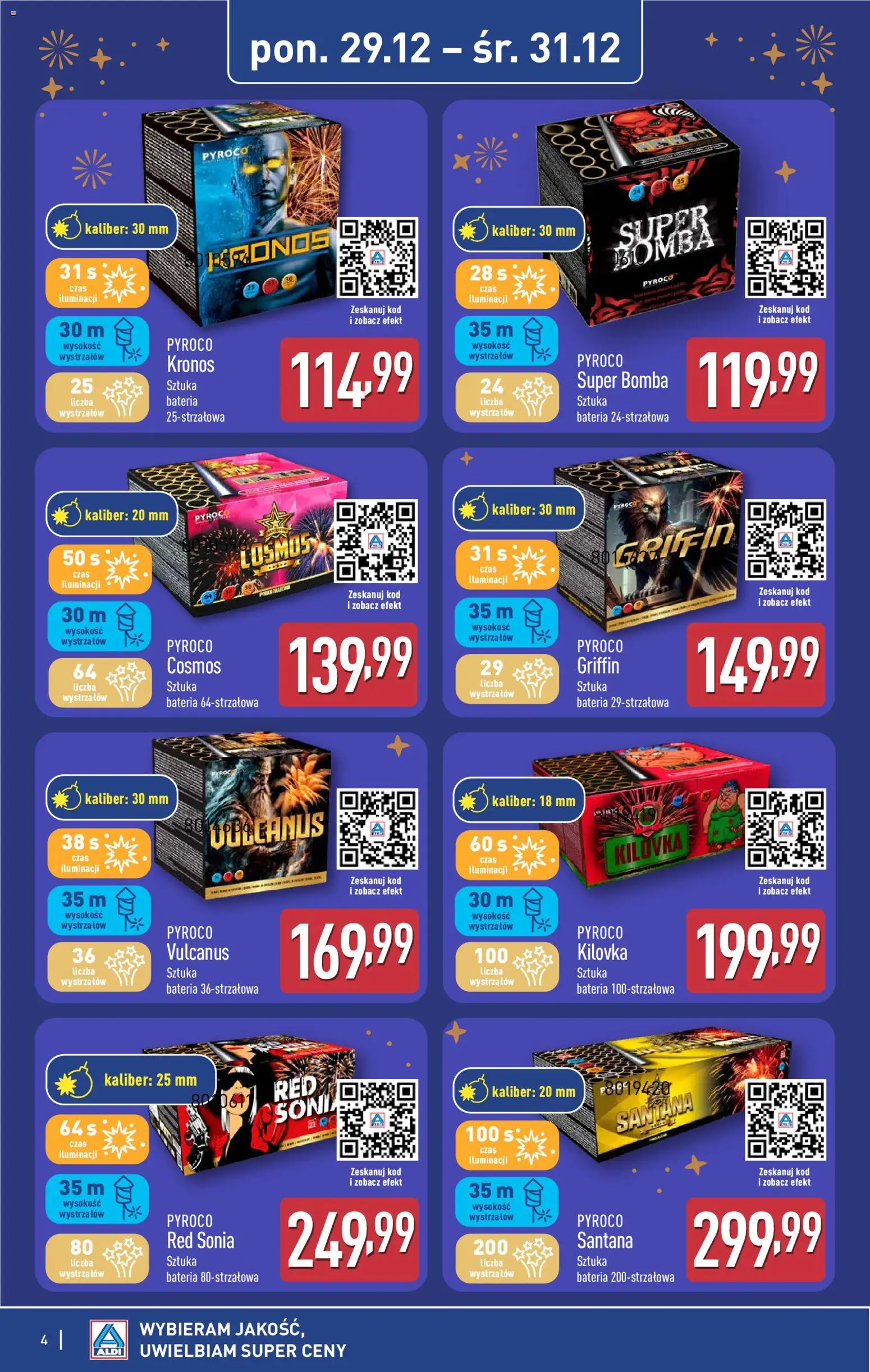 Aldi Gazetka - Artykuły przemysłowe i tekstylia od 29.12.2025 | Strona: 4 | Produkty: Bateria