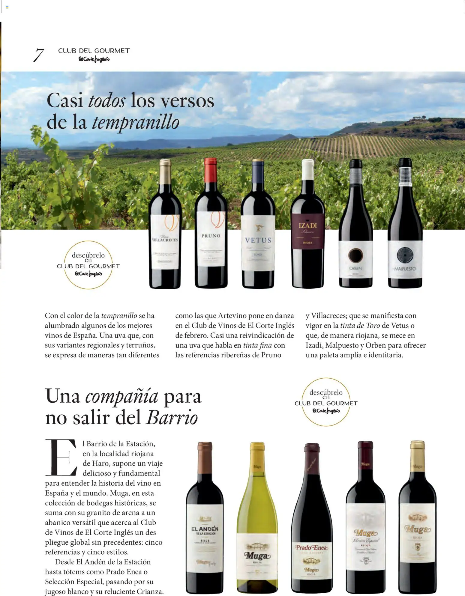 El Corte Inglés ofertas │ válido desde el 11.12.2025 | Página: 7 | Productos: Vino