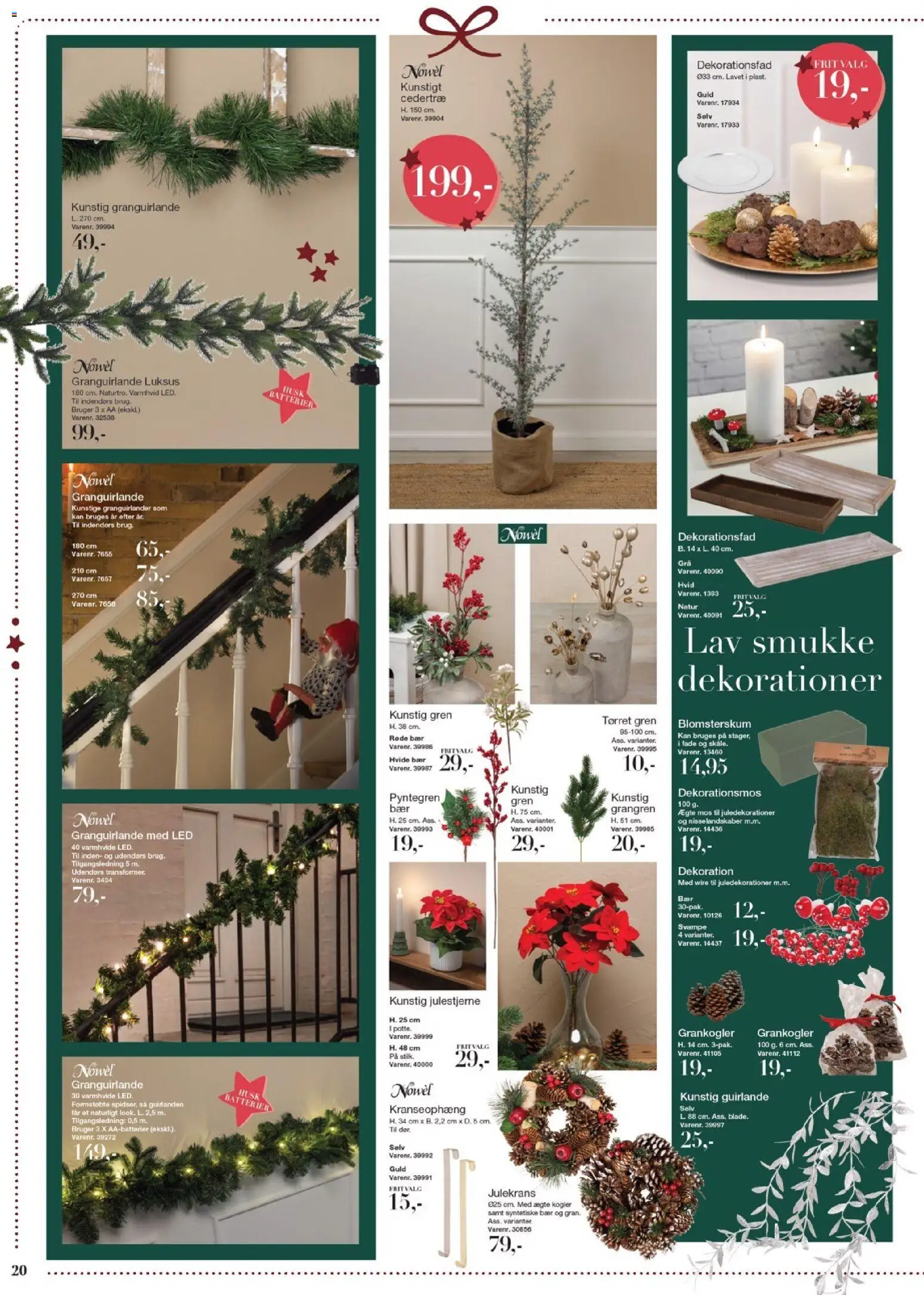 Harald Nyborg tilbudsavis – gyldig fra 20.11.2025 | Side: 24 | Produkter: Svampe, Batterier, Søm