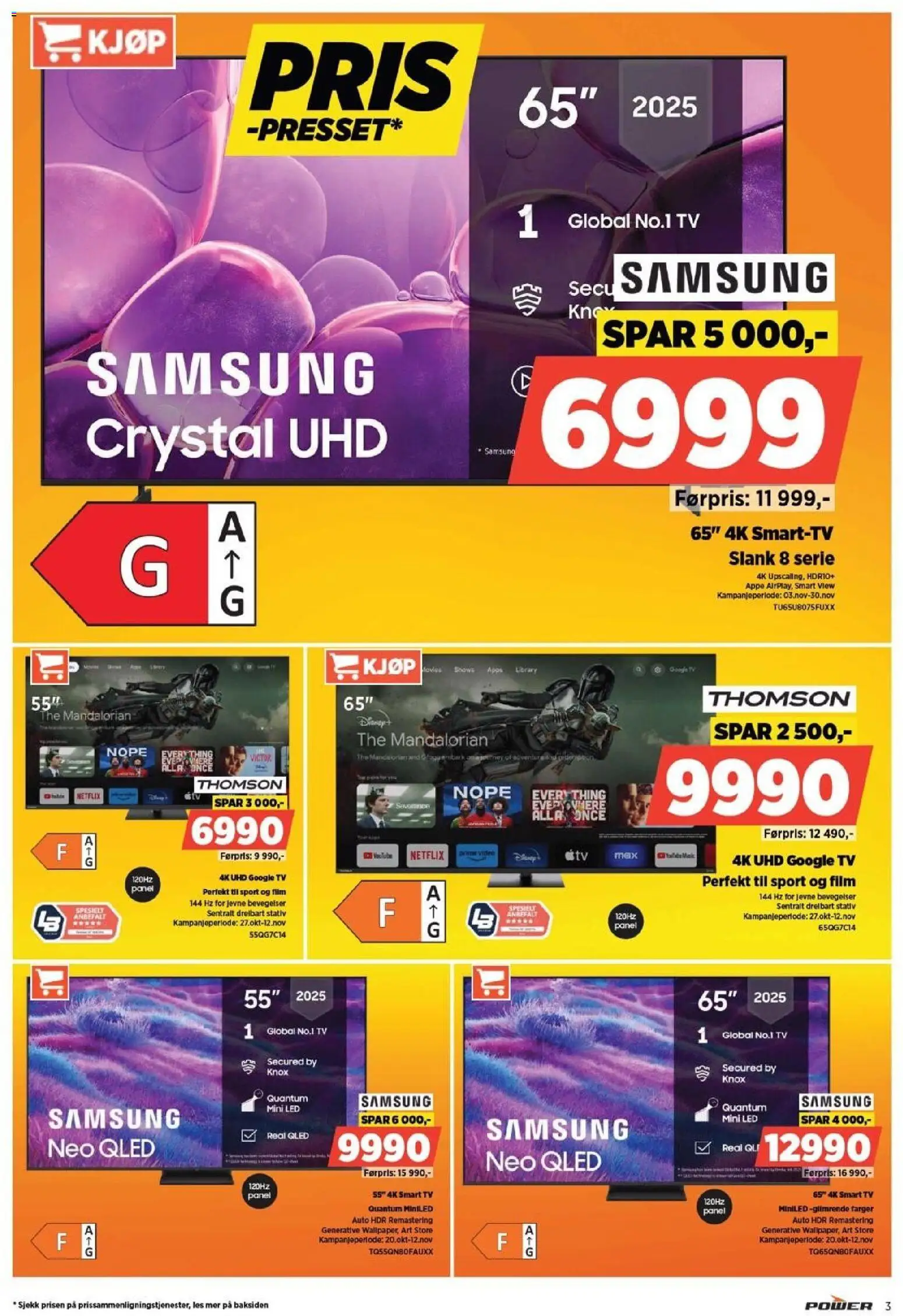 {H1} | Side: 3 | Produkter: Tv