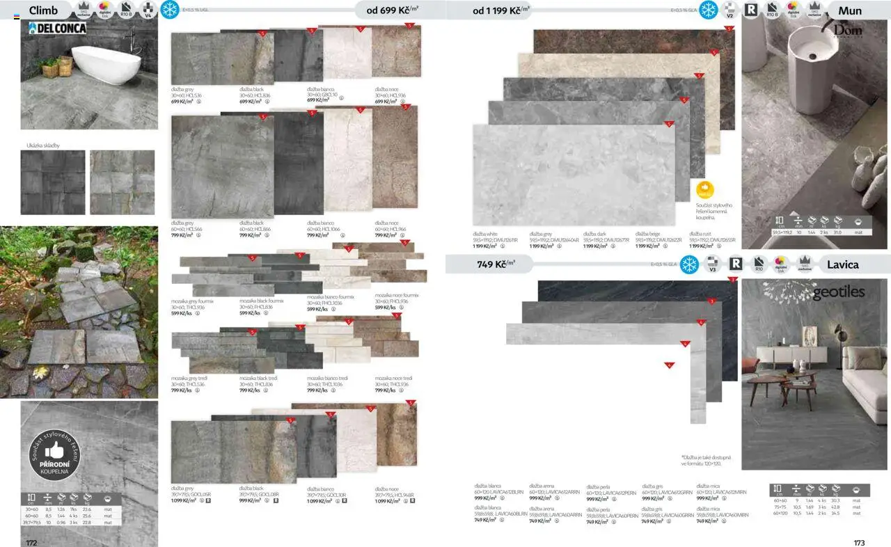 Siko koupelny katalog Koupelny 2025/2026 od 14.10.2025 | Strana: 87 | Produkty: Dlažba, Perla, Koupelna