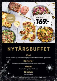 Bilka - Mad ud af huset - Nytår gyldig fra 10.10.2025 | Side: 4 | Produkter: Tomater, Kartofler, Bacon, Parmesan