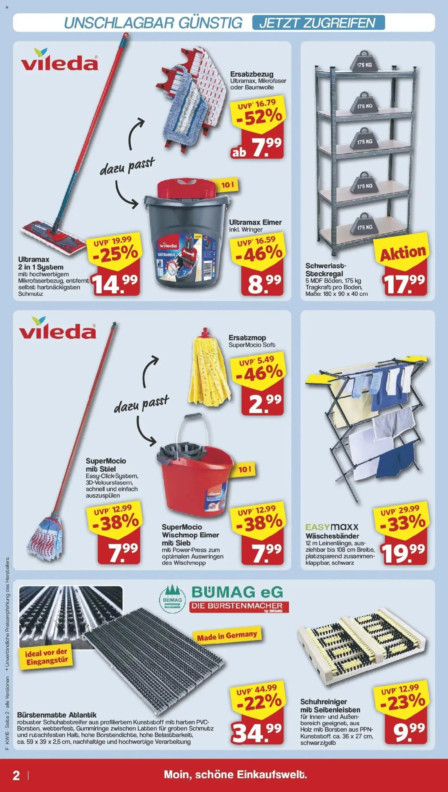 Famila Nordwest Einleger – gültig ab 13.04.2026 | Seite: 2 | Produkte: Waschestander