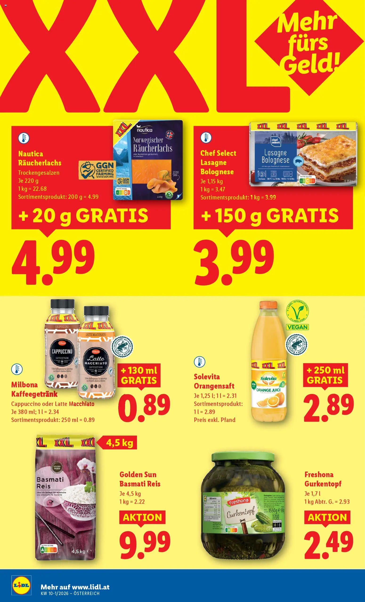 Lidl Flugblatt - Oberpullendorf, Güssing, Oberwart gültig ab 26.02.2026 | Seite: 41 | Produkte: Reis